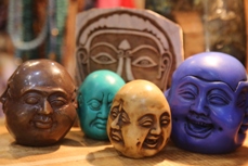 Quatre faces Bouddha
