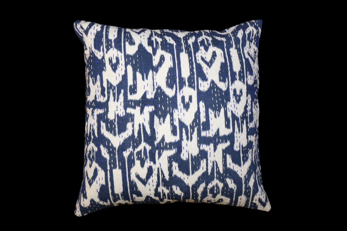 Ikat Kantha Indigo