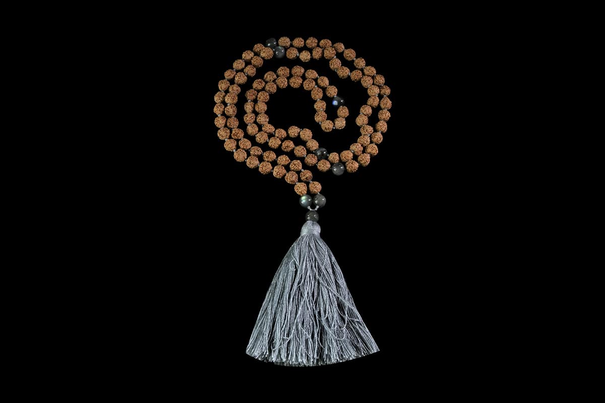 Rudraksha Labradorite