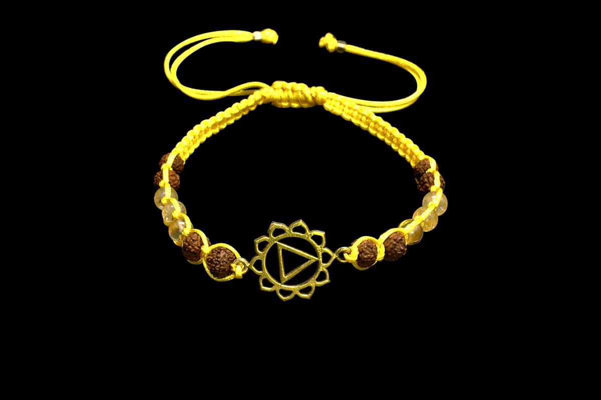Rudraksha et citrine