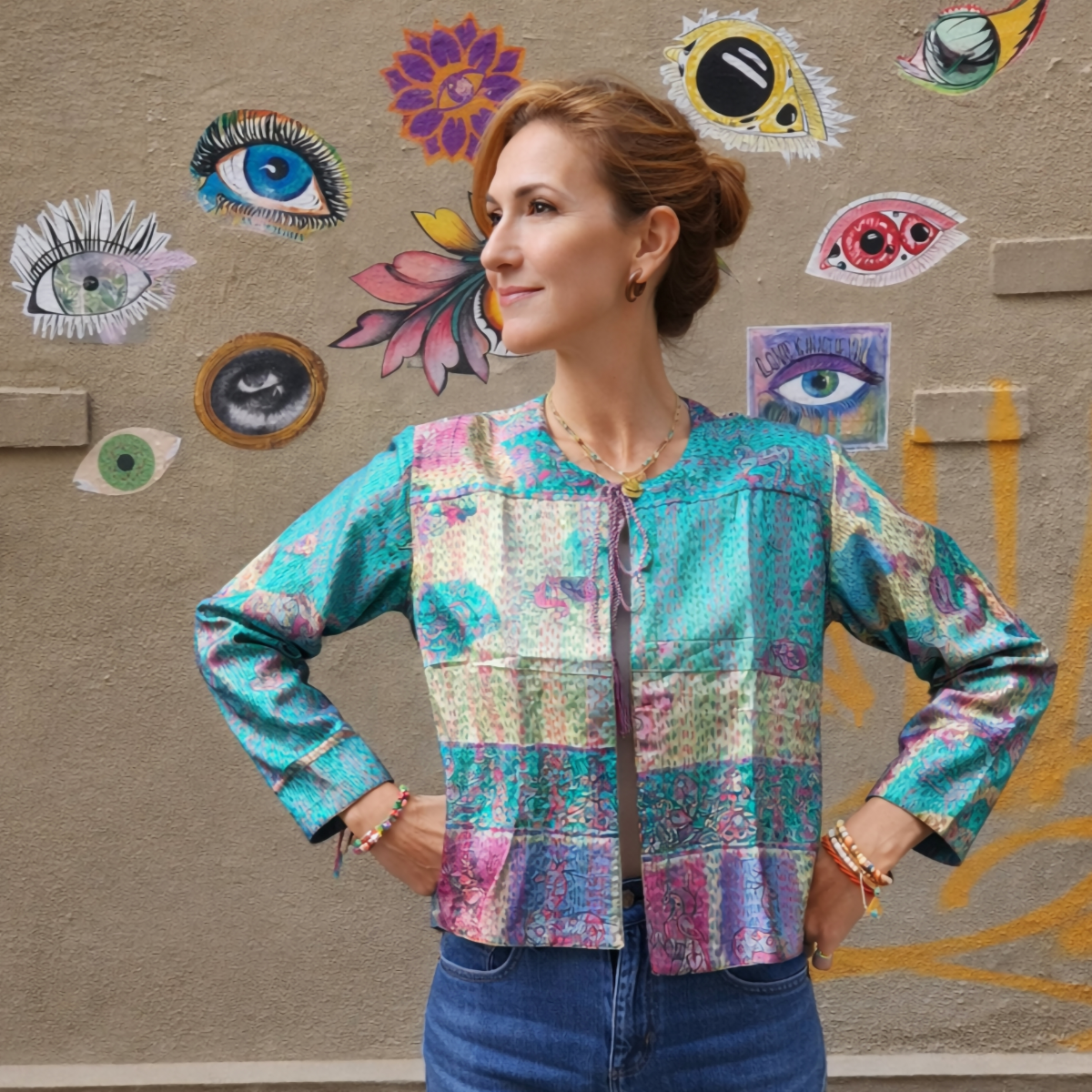 Ma Petite Veste en Soie Maa Durga